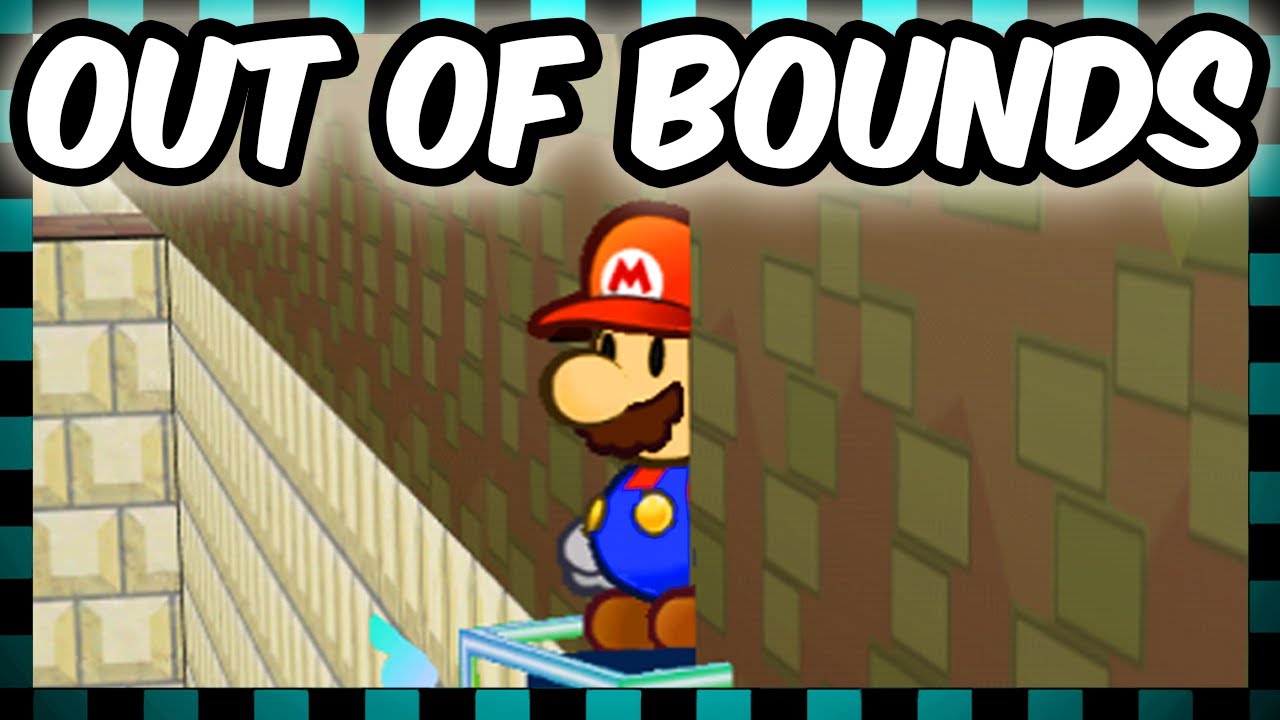 EASILY Go Out Of Bounds In Super Paper Mario | Glitches And Exploits ...