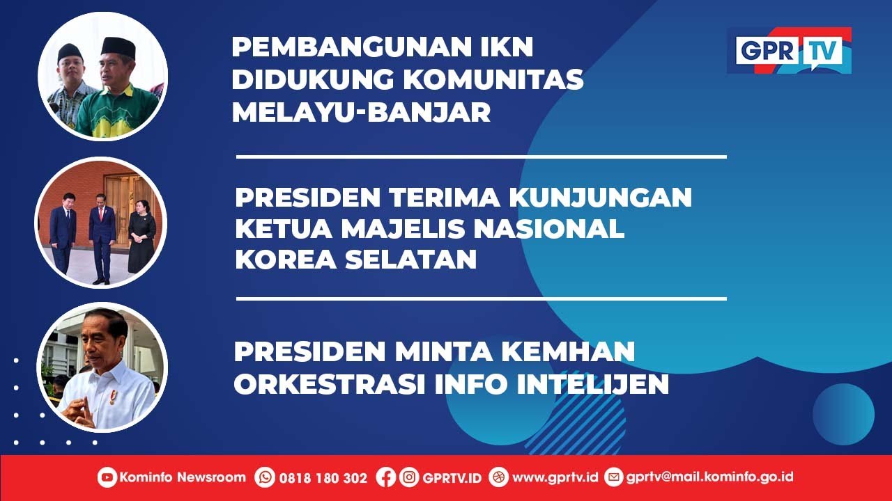 Presiden Terima Kunjungan Ketua Majelis Nasional Korea Selatan ...