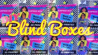DIY - How to Make: Custom Blind Boxes with 3D Printed Accessories | Toy Box 3D printer