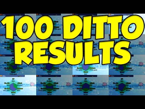 TRANSFERRING 100 DITTO FROM BLUE VERSION! WHAT DO WE GET? TRANSFERRING 100 DITTO FROM BLUE VERSION! WHAT DO WE GET?