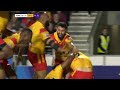 edwin ipape sets up lam for a brilliant kumuls try rlwc2021 pngkumuls