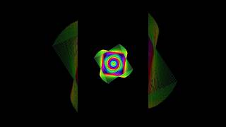 Creating Spiral Designs with Python #shorts #python