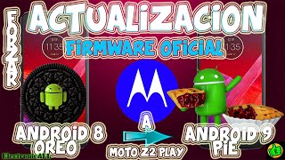 como forzar una actualización Oficial a MOTO Z2 Play de Android 8 Oreo a Android 9 Pie Super Fácil!