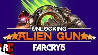 How to unlock the ALIEN WEAPON in Far Cry 5 (Best/Unique Weapons in Far Cry 5)