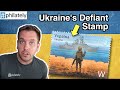 Ukraine's Defiant Russian Warship Stamp: #philately 29