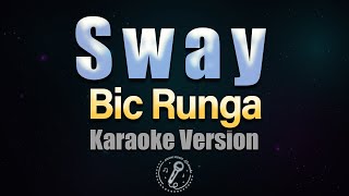 SWAY - Bic Runga (HQ KARAOKE VERSION with lyrics)