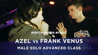 AZEL vs FRANK VENUS | ITALIAN BEATBOX FAMILY CHAMPIONSHIP 2019 | SOLO MALE | FINAL