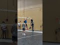 challenging the solo block volleyball drill