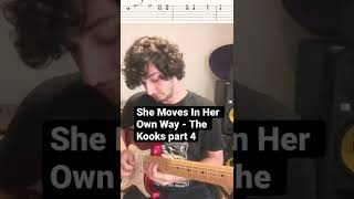 She Moves In Her Own Way - The Kooks guitar lesson part 4
