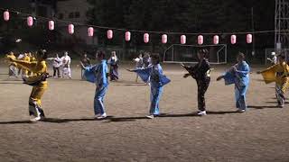 八戸市長根運動公園の盆踊り6 くわがさき　2010年8月