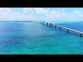 【4k】宮古島から行ける！珊瑚礁が美しい伊良部島の海をドローンで空撮　drone video of irabu island