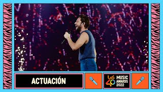 Manuel Carrasco - Qué bonito es querer | En directo en LOS40 Music Awards 2022