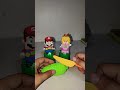 Princess Peach and Mario Cutting Bitter Gourd🌈🌈 #fun #princesspeach #mariobros #Trending #comedy