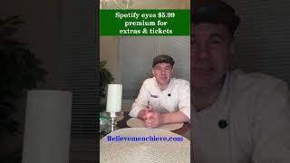 Did you know Spotify eyes $5.99 premium for extras \u0026 tickets?