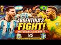 Argentina’s Fierce Fight vs Brazil | Every Heated Moment from World Cup 2026 Qualifiers