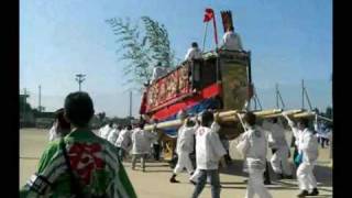 伊予三島太鼓祭り2007 寒川・豊岡統一寄せ（南中）