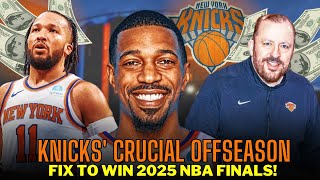 Knicks' SECRET Offseason Move That Could GUARANTEE a 2025 NBA Championship! #knicks #jalenbrunson