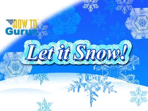 How to make a Snowflakes Christmas Card in Adobe Photoshop Elements 2018 15 14 13 12 11 Tutorial How to make a Snowflakes Christmas Card in Adobe Photoshop Elements 2018 15 14 13 12 11 Tutorial