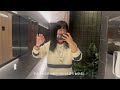 vlog 직장인브이로그 얼바닉30언박싱 르메르목걸이 출근룩 고양이집사