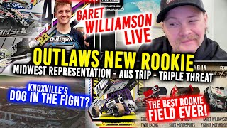 GARET WILLIAMSON LIVE: The new 2025 World of Outlaws Rookie contender JOINS to speak some truth!