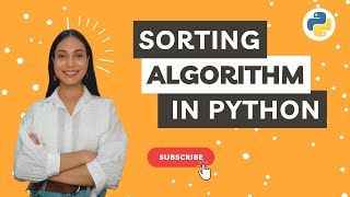 Sorting Algorithms in Python | Python Programming Tutorials | Meritshot Tutorials