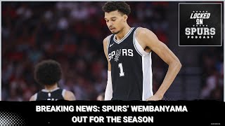 React: San Antonio Spurs' Victor Wembanyama out for the season