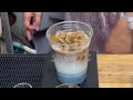 asmr cafe vlog mini coffee cafe’ patuu.slowbar kopi mokapot tasty inside bangkok street food