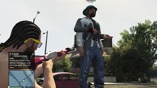 GTA 5 Multiplayer Funny Moment! (GTA Online Hilarious Glitch!)