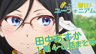 【響け!】田中あすか先輩まとめ【1期第4-6話】