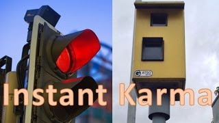 Instant Karma for Red Light Jumper WJ59XJE