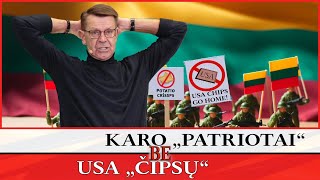 Anonsas: KARO „PATRIOTAI“ BE USA „ČIPSŲ“