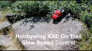 Hobbywing AXE scale trail and rock crawling system