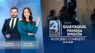 Noticiero de Guayaquil (Primera Emisión 23/01/2025)