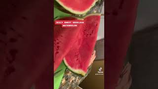 JUICY SWEET SEEDLESS WATERMELON