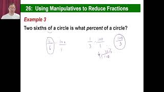 Saxon Math - 76 (4th Edition) - Lesson 26: Using Manipulatives to Reduce Fractions