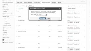 Schoology: Parent Access Codes
