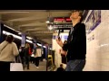 Dancing On My Own - partial subway performance