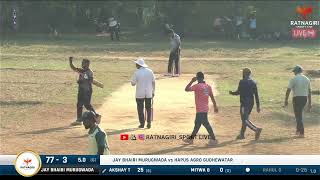 Akshay Taware 32 Runs From 10 Balls ( Jay bhairi Murugwada ) At Babar sheikh Cricket Tournament 2024