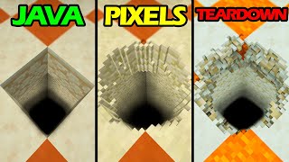 Java vs Pixels vs Teardown