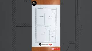 #shorts 15x20 House Plan || 15x20 Gharka Naksha || 300 Square Feet House Plan || Home Design Decore