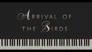 Arrival of the Birds - The Cinematic Orchestra \\ Synthesia Piano Tutorial