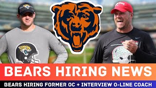 🚨BEARS HIRING NEWS; Press Taylor Hired Under Ben Johnson + O-line Coach News. Bears Updates