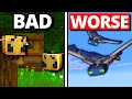 Ranking The WORST Minecraft Updates!