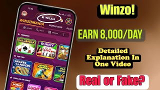 Winzo Free Fire Gameplay And Earning Trick|| Free Fire Tournaments |