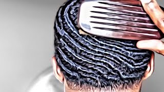 How I Brush My 360 Waves Beehive