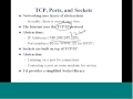 Mod-04 Lec-27 TCP,Ports and Sockets