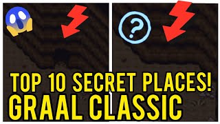 TOP 10 SECRET PLACES ON GRAAL CLASSIC!