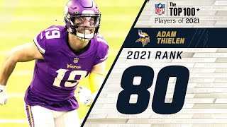 #80 Adam Thielen  (WR, Vikings) | Top 100 Players of 2021