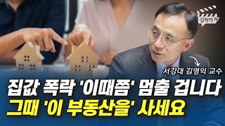 집값 폭락 '이때쯤' 멈출 겁니다, 그때 '이 부동산을' 사세요 (김영익 교수)