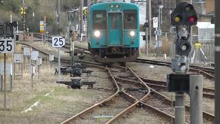 きのくに線105系の構内入換／紀伊田辺駅